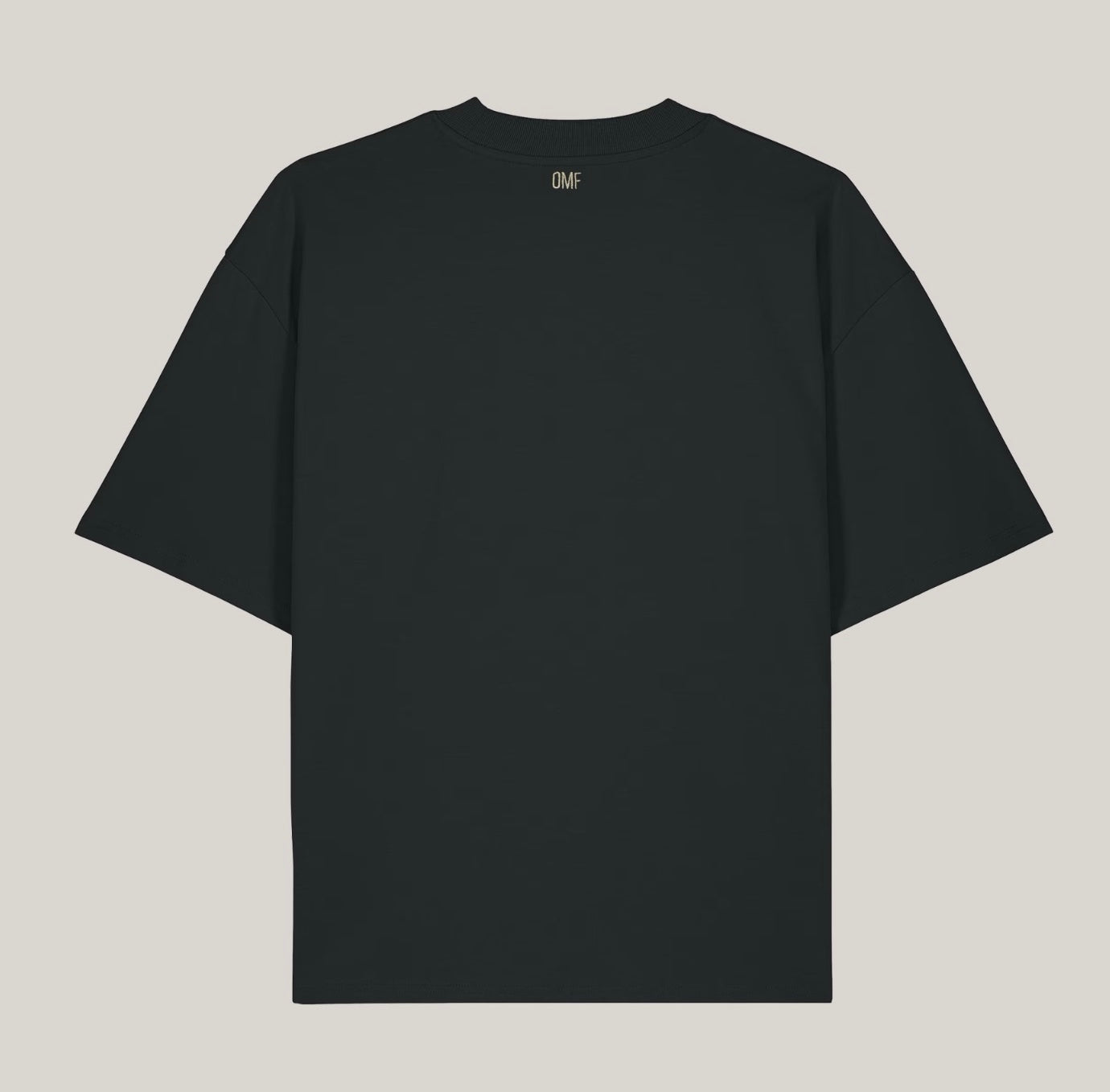BLACK OVERSIZED HOT AIR BALLOON T-SHIRT