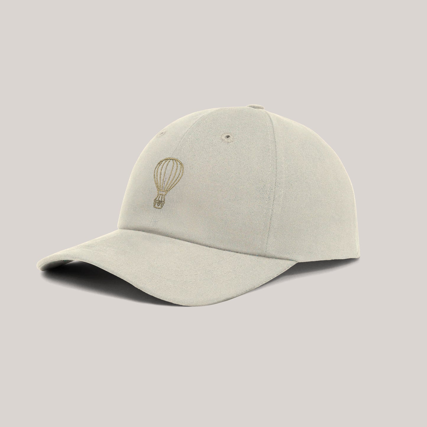 BEIGE HOT AIR BALLOON CAP