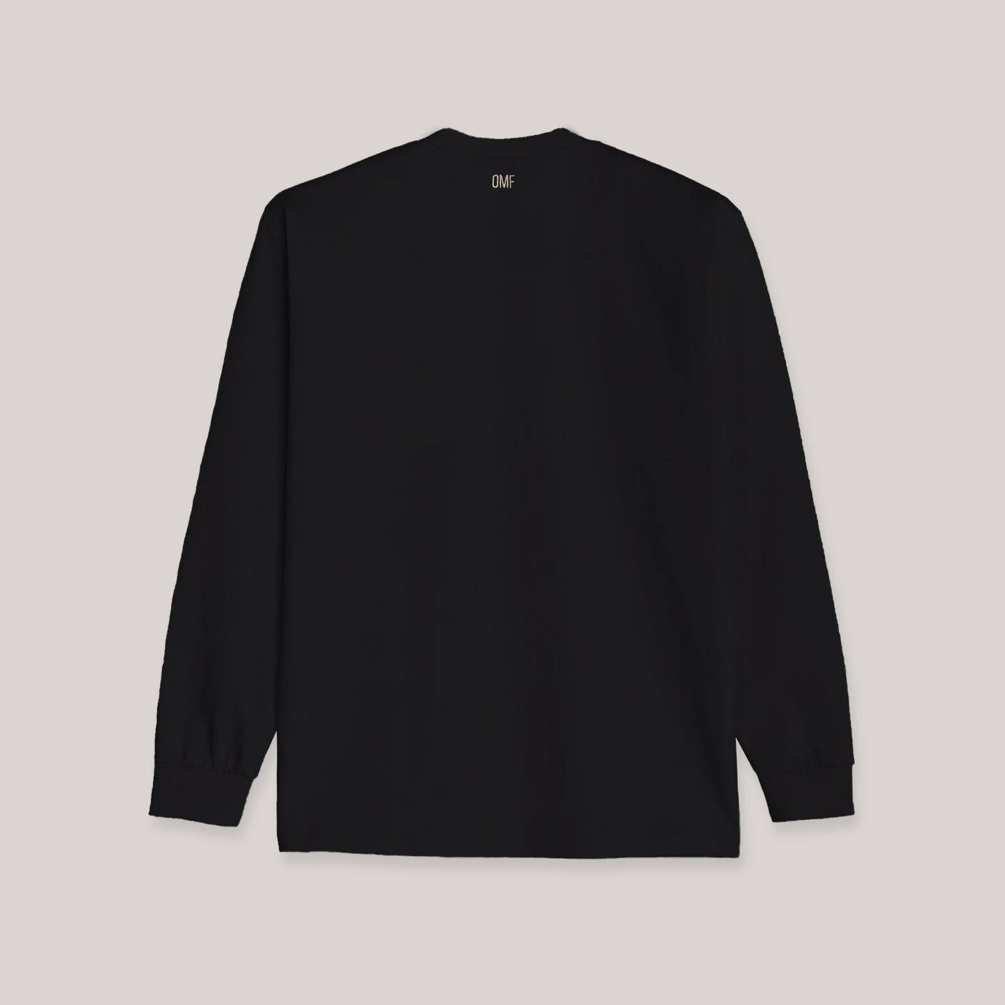 BLACK HOT AIR BALLOON LONG SLEEVED T-SHIRT